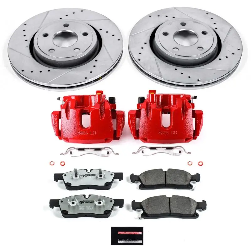 Power Stop 11-12 Jeep Gr& Cherokee Front Z26 Street Kit W/Cals 1