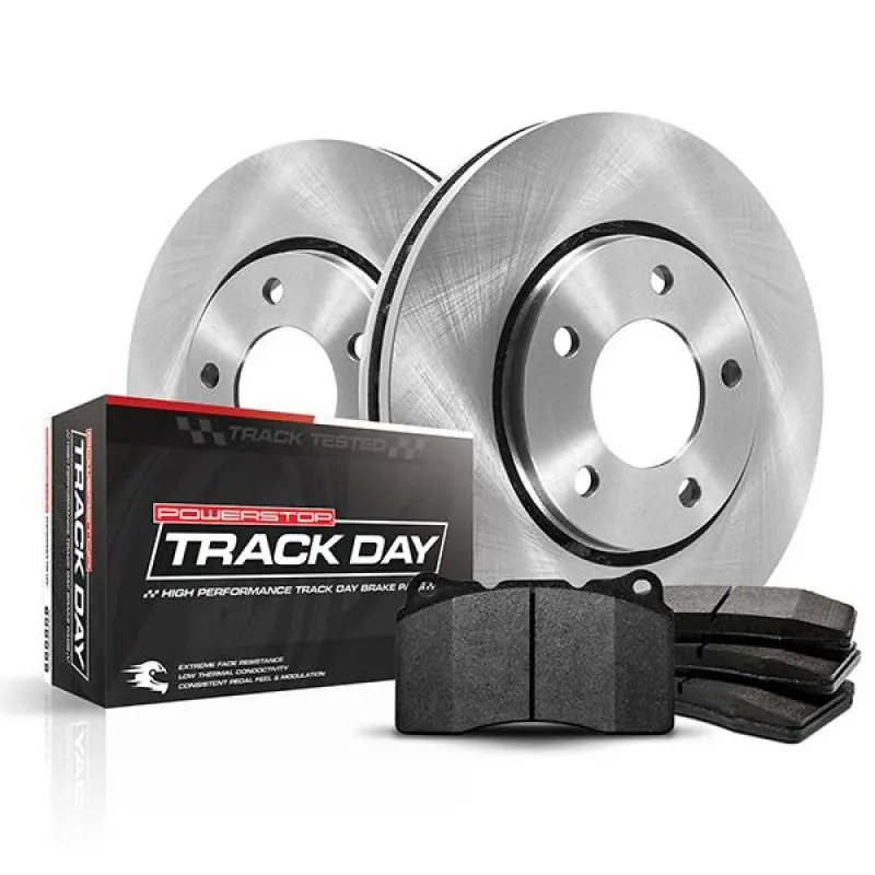Power Stop 2021 Chevrolet Camaro Front Track Day Brake Kit 1