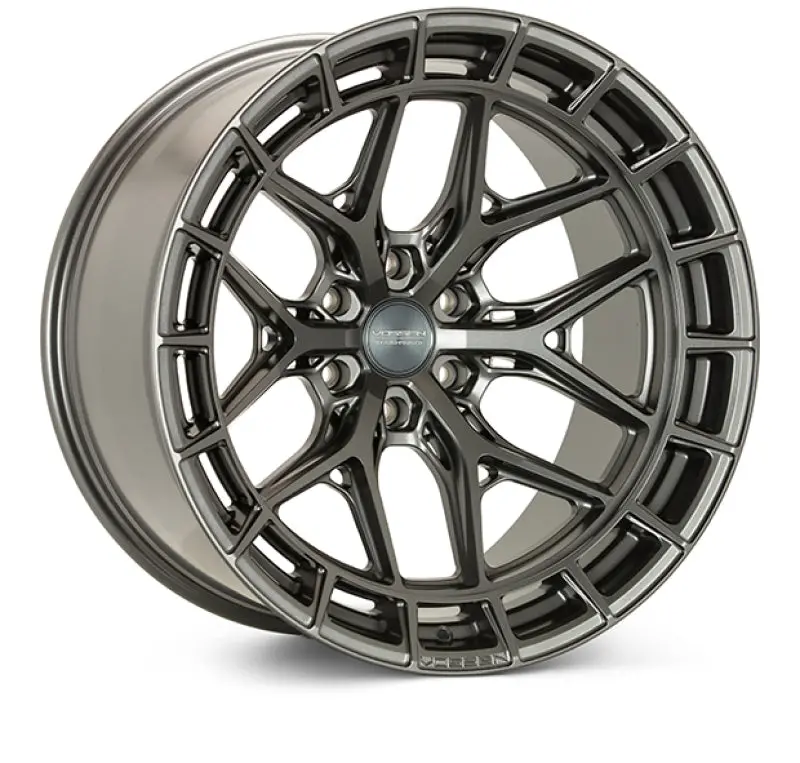 Vossen Hfx-1 22X10 / 6X139.7 Bp / Et-18 / 106.1 Cb / Super Deep - Matte Gunmetal Wheel 1