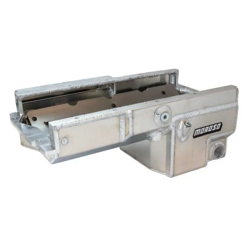 Moroso Dart Ls Next (Non-Skirted) -16An External Wet Sump Drag Race Aluminum Oil Pan 1