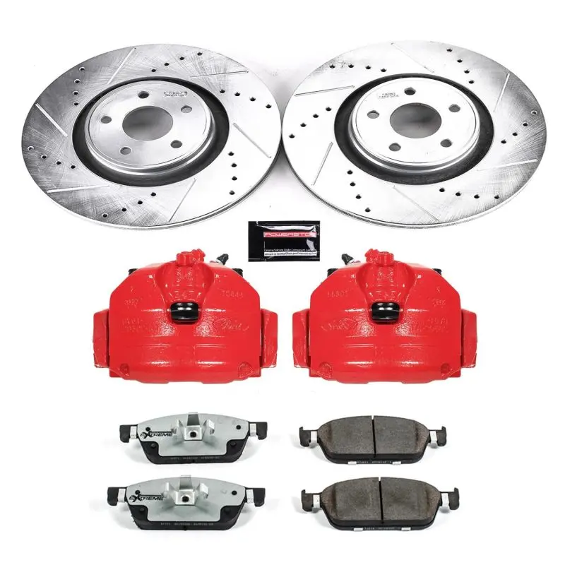 Power Stop 15-20 Lincoln Mkc Front Z26 Street Kit W/Cals 1