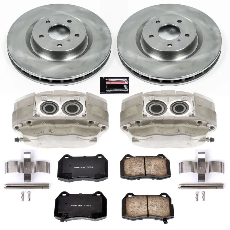 Power Stop 03-04 Infiniti G35 Front Autospecialty Brake Kit W/Calipers 1