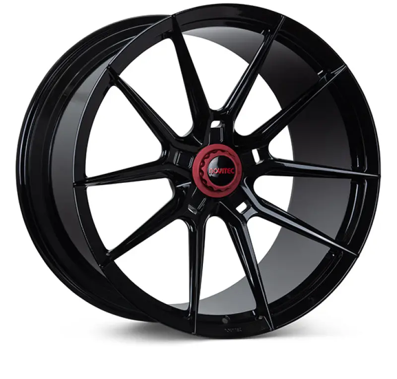 Vossen X Novitec Nf10 22X12in - 5X114.3 Bp - Et47 - Gloss Black Ferrari Ff / Portofino Rear Wheel 1