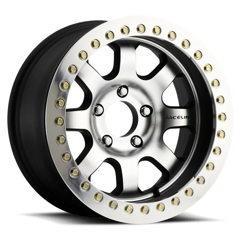 Raceline Rt260 Avenger Bmf 17X8.5In / 6X135 Bp / -19Mm Offset / 87.1Mm Bore - Satin Black Machined 1