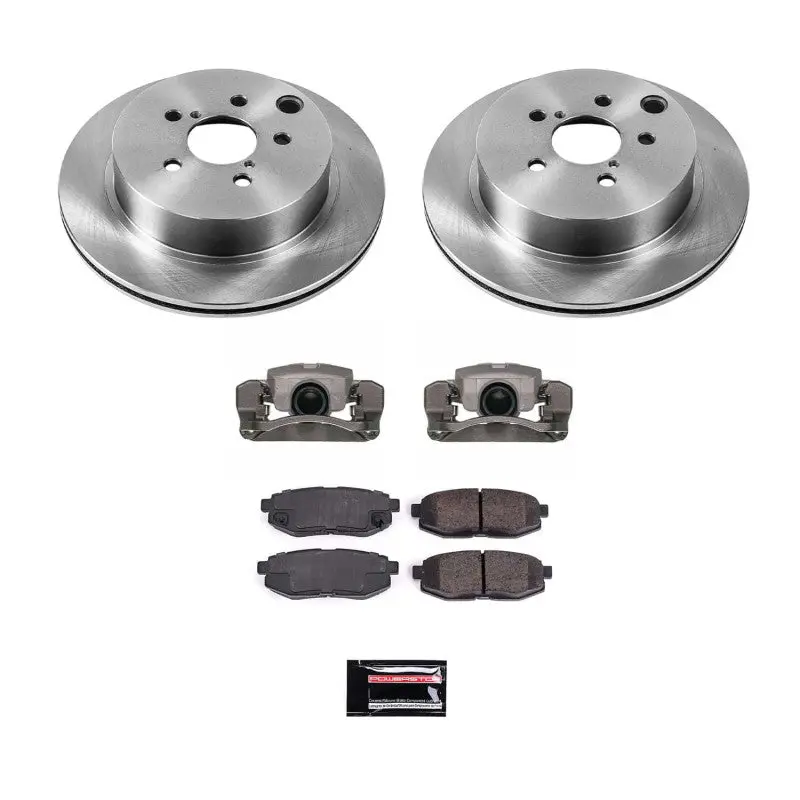Power Stop 14-18 Subaru Forester Rear Autospecialty Kit W/Calipers 1