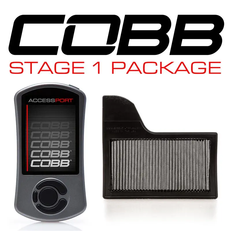 Cobb 15-19 Ford Mustang Ecoboost Stage 1 Power Package 1