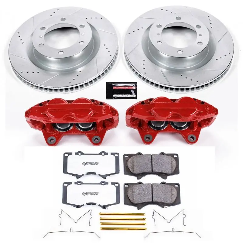 Power Stop 10-15 Toyota 4Runner Front Z36 Truck & Tow Kit W/Cals 1
