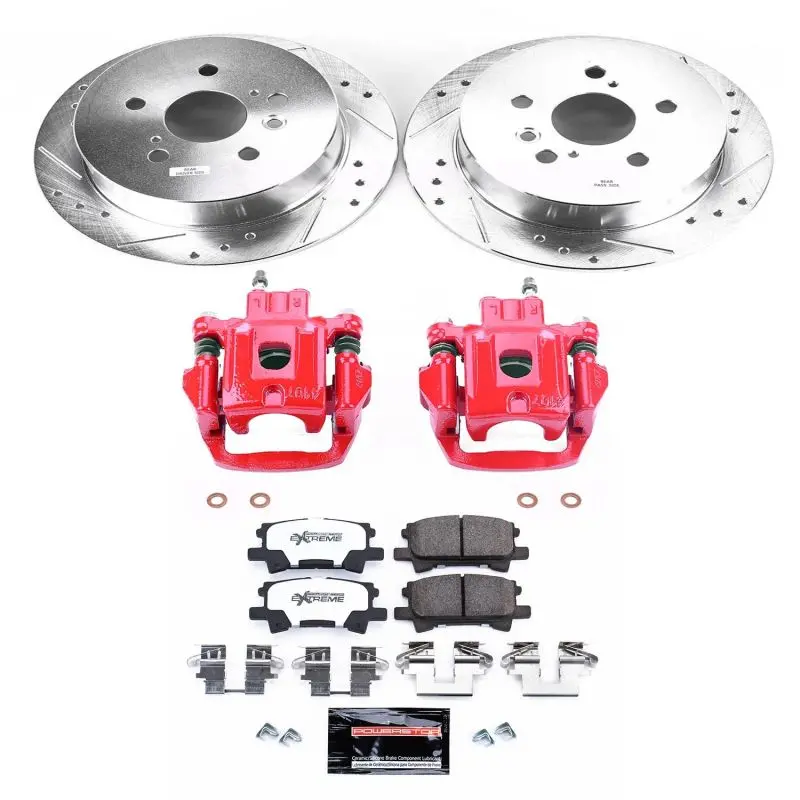 Power Stop 04-06 Lexus Rx330 Rear Z36 Truck & Tow Brake Kit W/Calipers 1