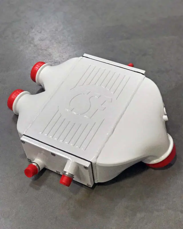 Csf 2014+ Bmw M3/M4 (F8x) Top Mount Charge-Air-Cooler - Alpine White 1
