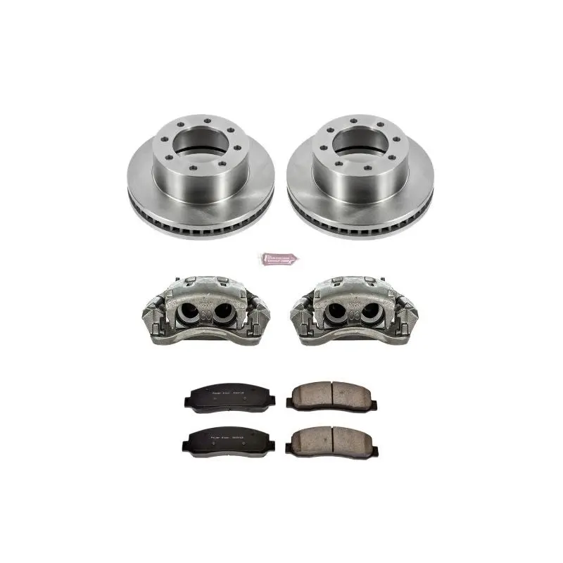 Power Stop 10-12 Ford F-450 Super Duty Front Autospecialty Kit W/Cals 1