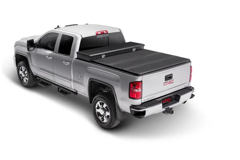 Extang 17-23 Ford F-250/F-350 Super Duty Long Bed (8Ft) Solid Fold 2.0 Toolbox 1