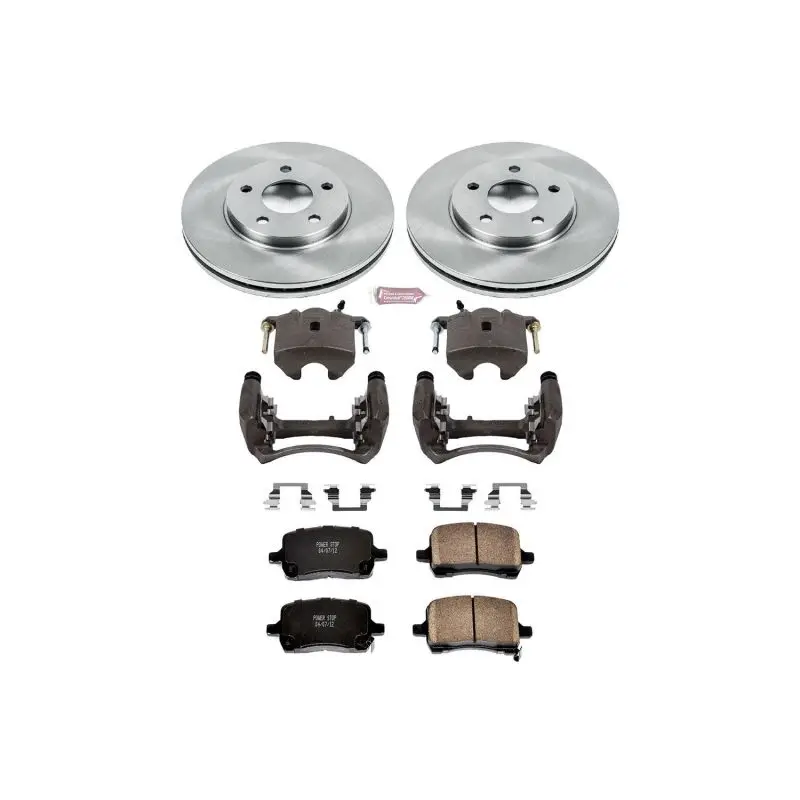 Power Stop 04-08 Chevrolet Malibu Front Autospecialty Brake Kit W/Calipers 1