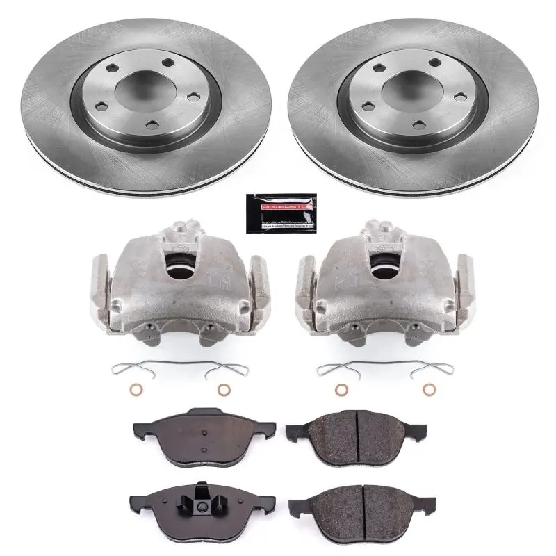 Power Stop 09-10 Mazda 3 Front Autospecialty Brake Kit W/Calipers 1