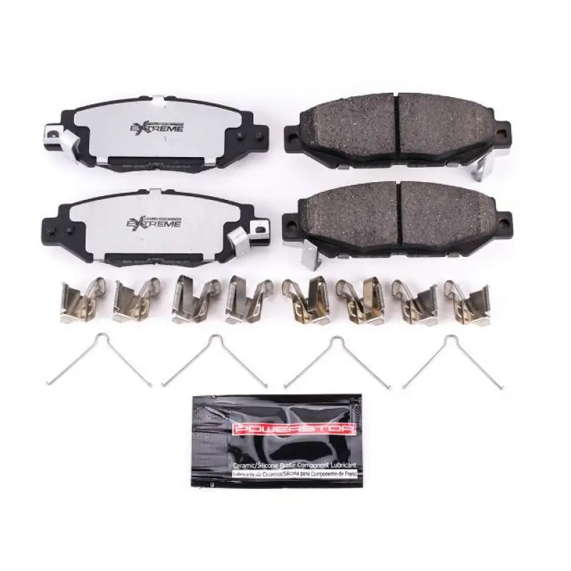 Power Stop 93-97 Lexus Gs300 Rear Z26 Extreme Street Brake Pads W/Hardware 1