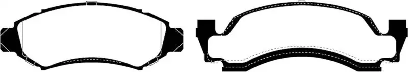 Ebc 1974 Amc Ambassador 5.0L Ultimax2 Front Brake Pads 1