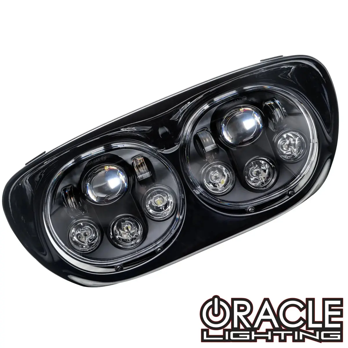 Oracle Harley Road Glide Replacement Led Headlight - Black 1