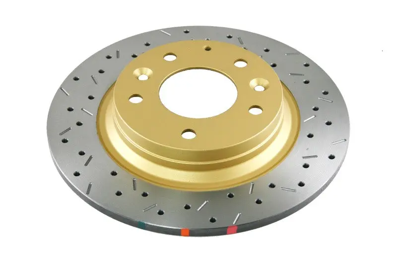 Dba 06-15 Ford Fusion Rear 4000 Series Drilled & Slotted Rotors 1