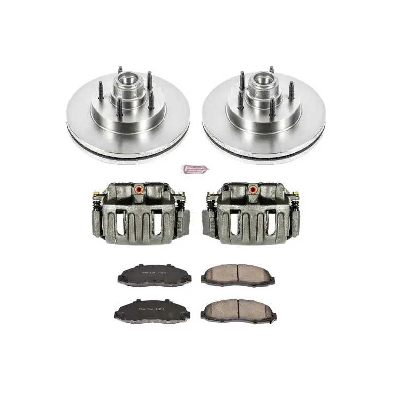 Power Stop 99-00 Ford F-150 Front Autospecialty Kit W/Cals 1