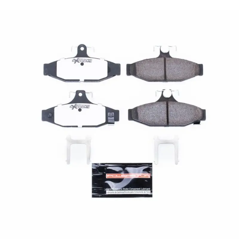 Power Stop 87-97 Chevrolet Camaro Rear Z26 Extreme Street Brake Pads W/Hardware 1