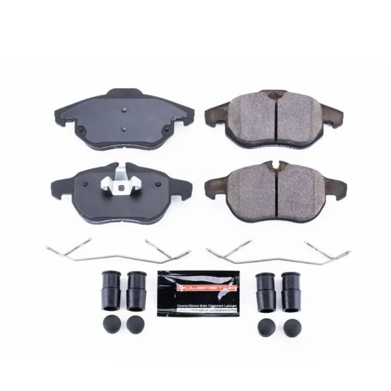 Power Stop 06-09 Saab 9-3 Front Z23 Evolution Sport Brake Pads W/Hardware 1