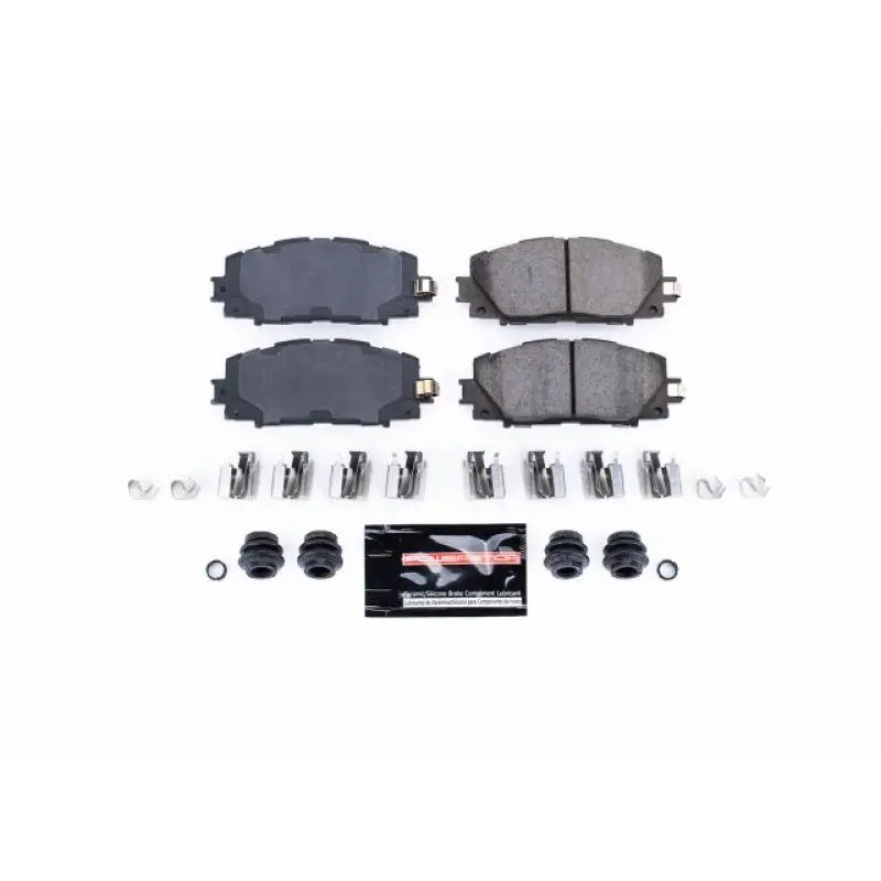 Power Stop 11-17 Lexus Ct200h Front Z23 Evolution Sport Brake Pads W/Hardware 1