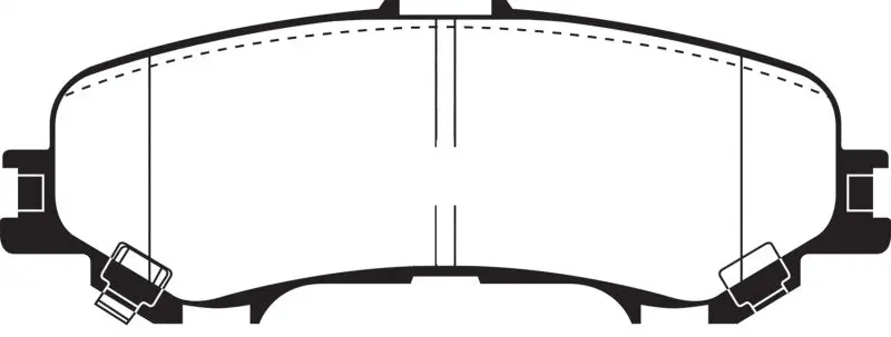 Ebc 16+ Nissan Titan 5.6L Ultimax Rear Brake Pads 1
