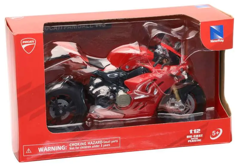 New Ray Toys Ducati Panigale V4 S Red Scale - 1:12 1