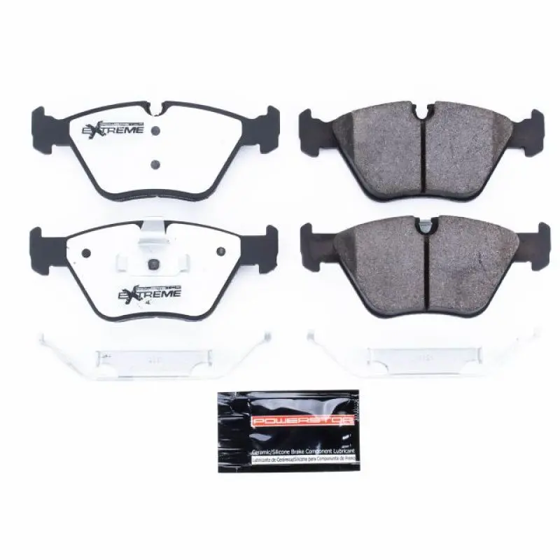 Power Stop 01-06 Bmw 330Ci Front Z26 Extreme Street Brake Pads W/Hardware 1