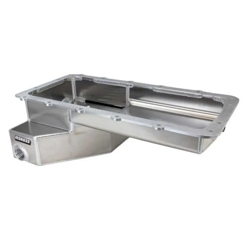 Moroso Ford Coyote External Wet Sump Single -16An Pickup Aluminum Oil Pan 1