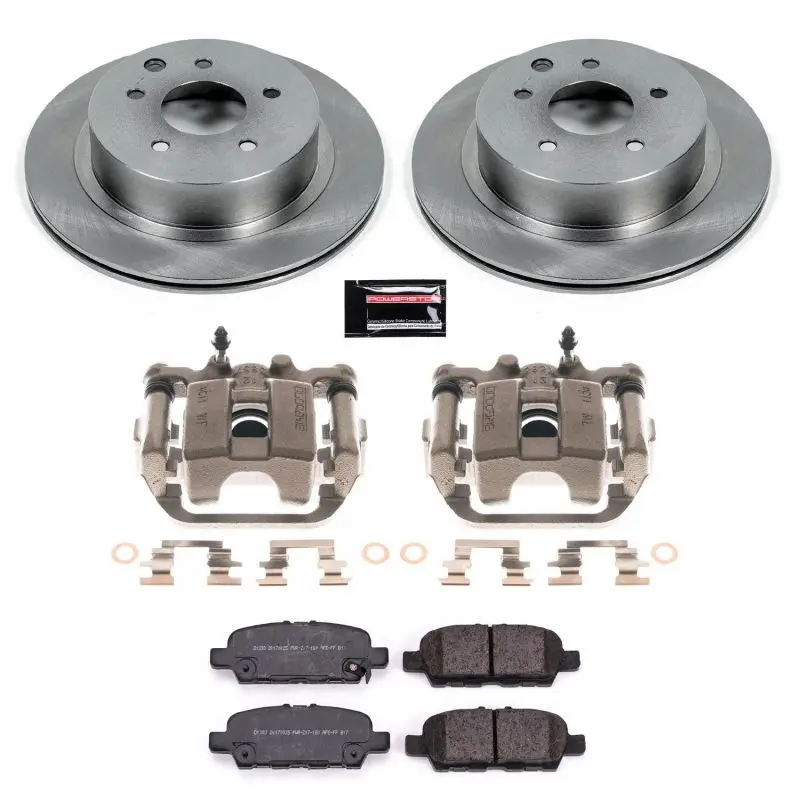 Power Stop 11-19 Nissan Leaf Rear Autospecialty Brake Kit W/Calipers 1