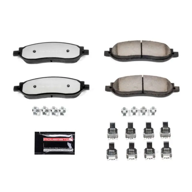 Power Stop 05-07 Ford F-250 Super Duty Rear Z36 Truck & Tow Brake Pads W/Hardware 1