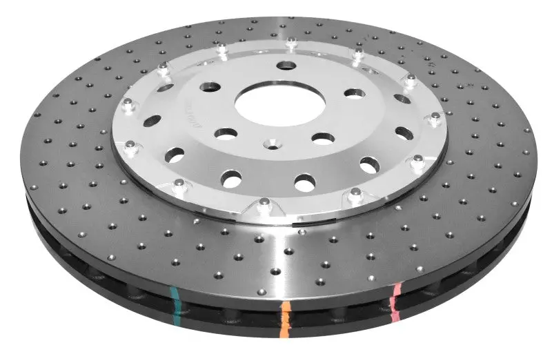 Dba 12-13 Audi Tt Quattro Rs (370Mm Front Rotor) Front 5000 Series Drilled Rotor W/Silver Hat 1