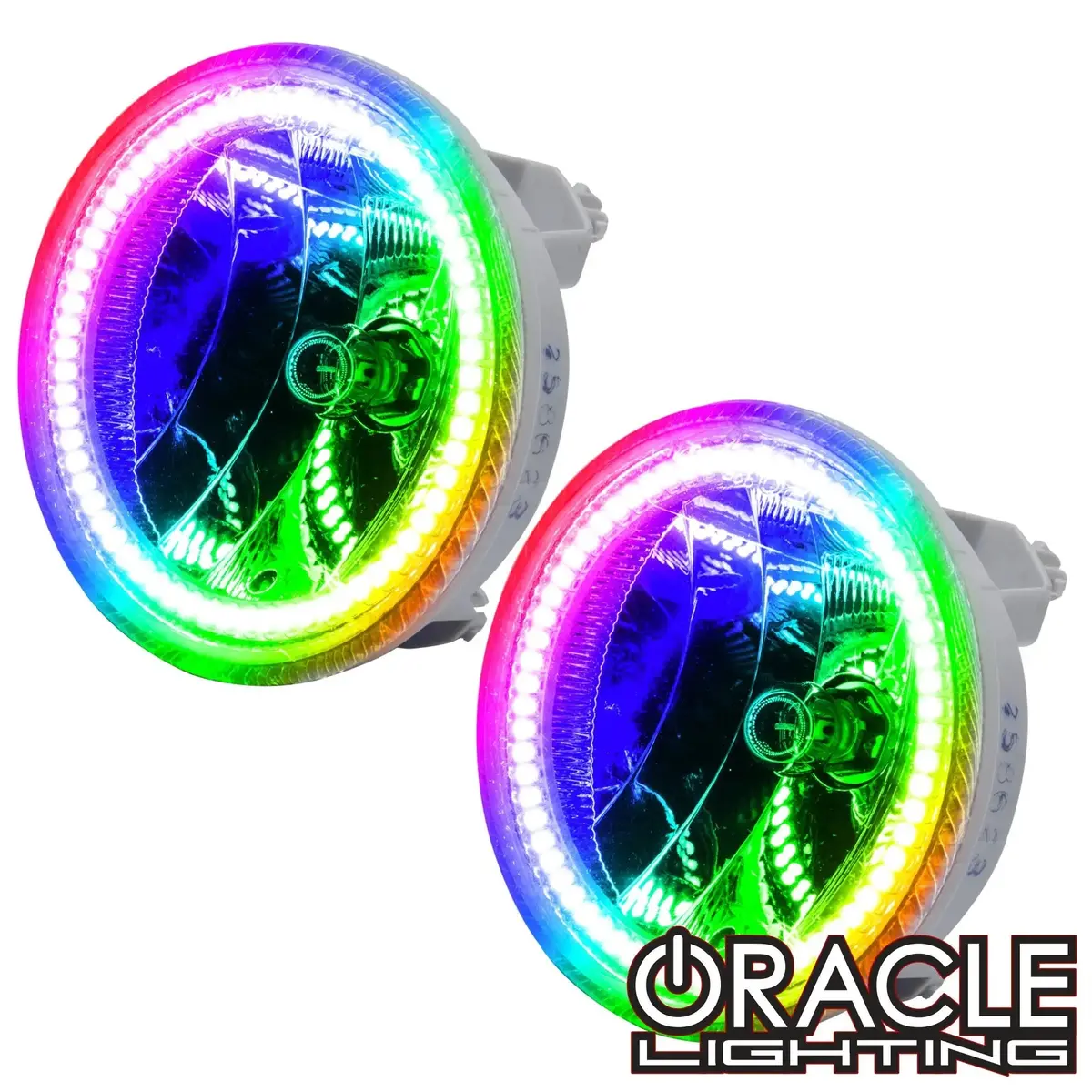 2010-2013 Chevrolet Camaro Oracle Pre-Assembled Fog Lights - Non Rs - Dynamic Colorshift 1