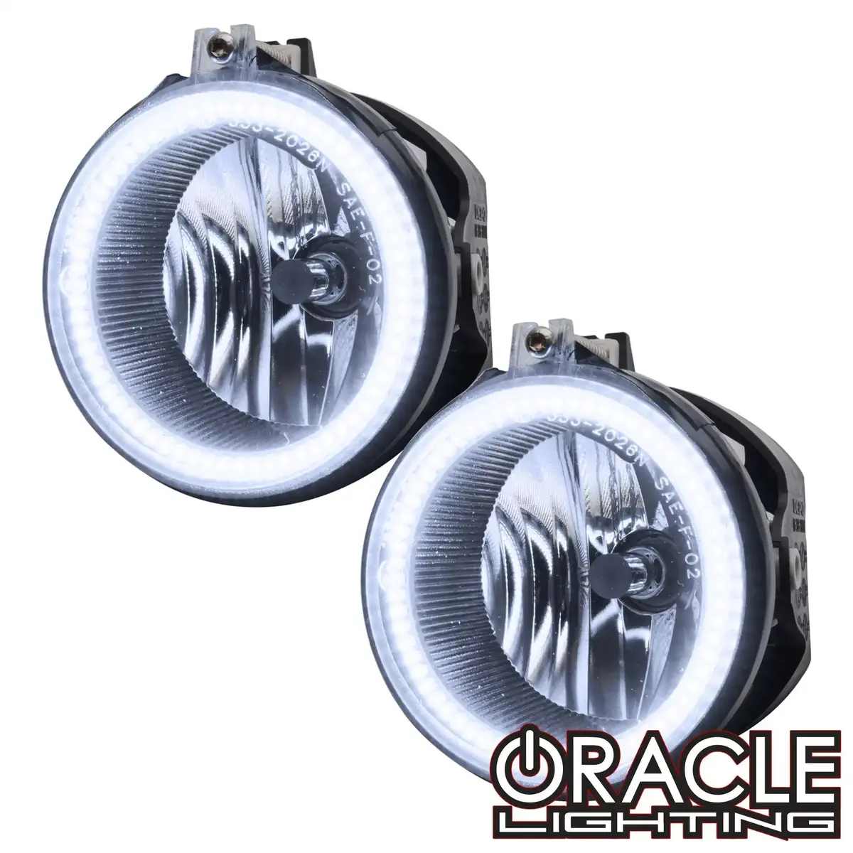 Oracle Lighting 2006-2010 Dodge Charger Pre-Assembled Halo Fog Lights 1