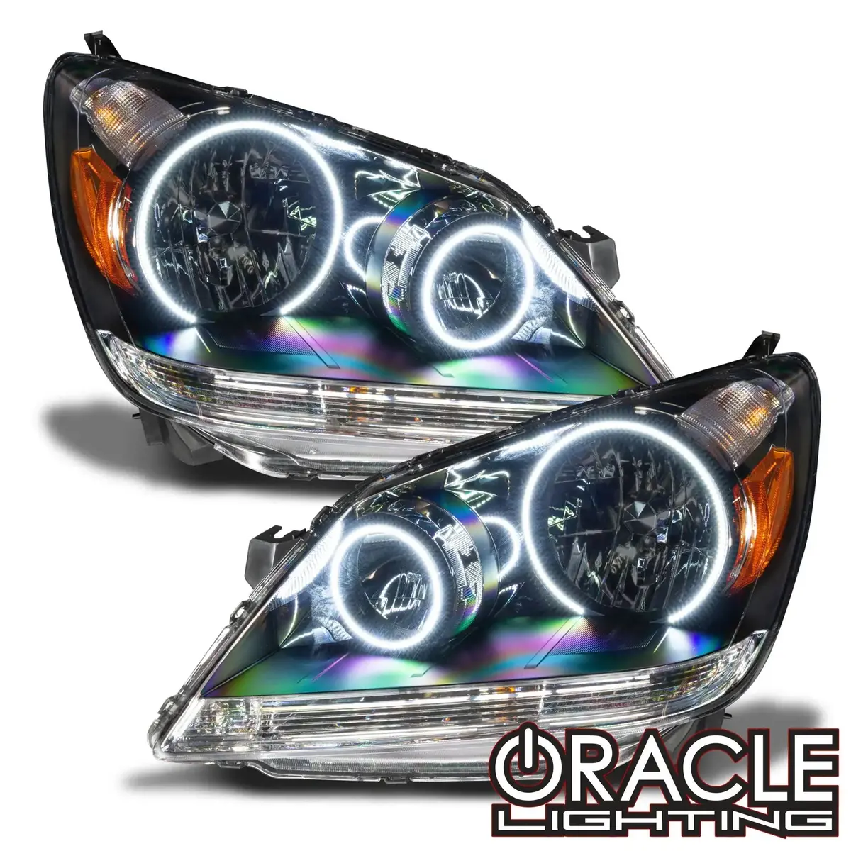 Oracle Lighting 2005-2007 Honda Odyssey Pre-Assembled Halo Headlights 1