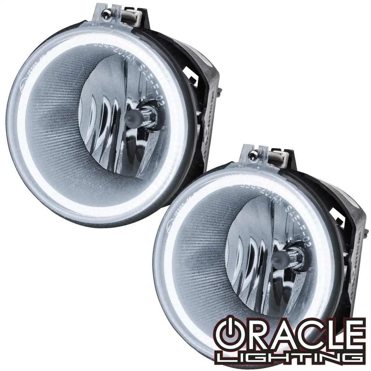 Oracle Lighting 2006-2010 Jeep Commander Pre-Assembled Halo Fog Lights 1