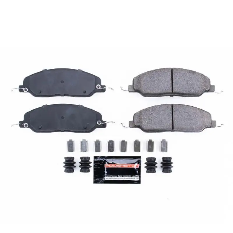 Power Stop 05-10 Ford Mustang Front Z23 Evolution Sport Brake Pads W/Hardware 1
