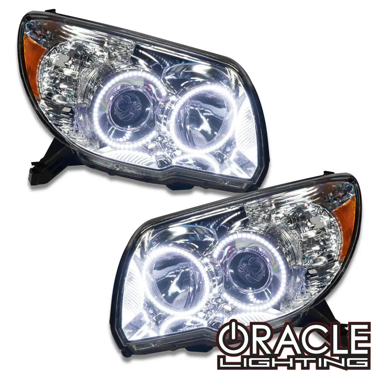 Oracle Lighting 2006-2009 Toyota 4-Runner Pre-Assembled Halo Headlights-Non Hid 1