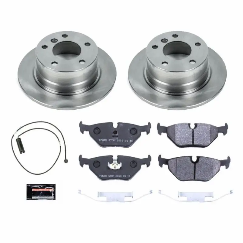 Power Stop 96-02 Bmw Z3 Rear Track Day Brake Kit 1