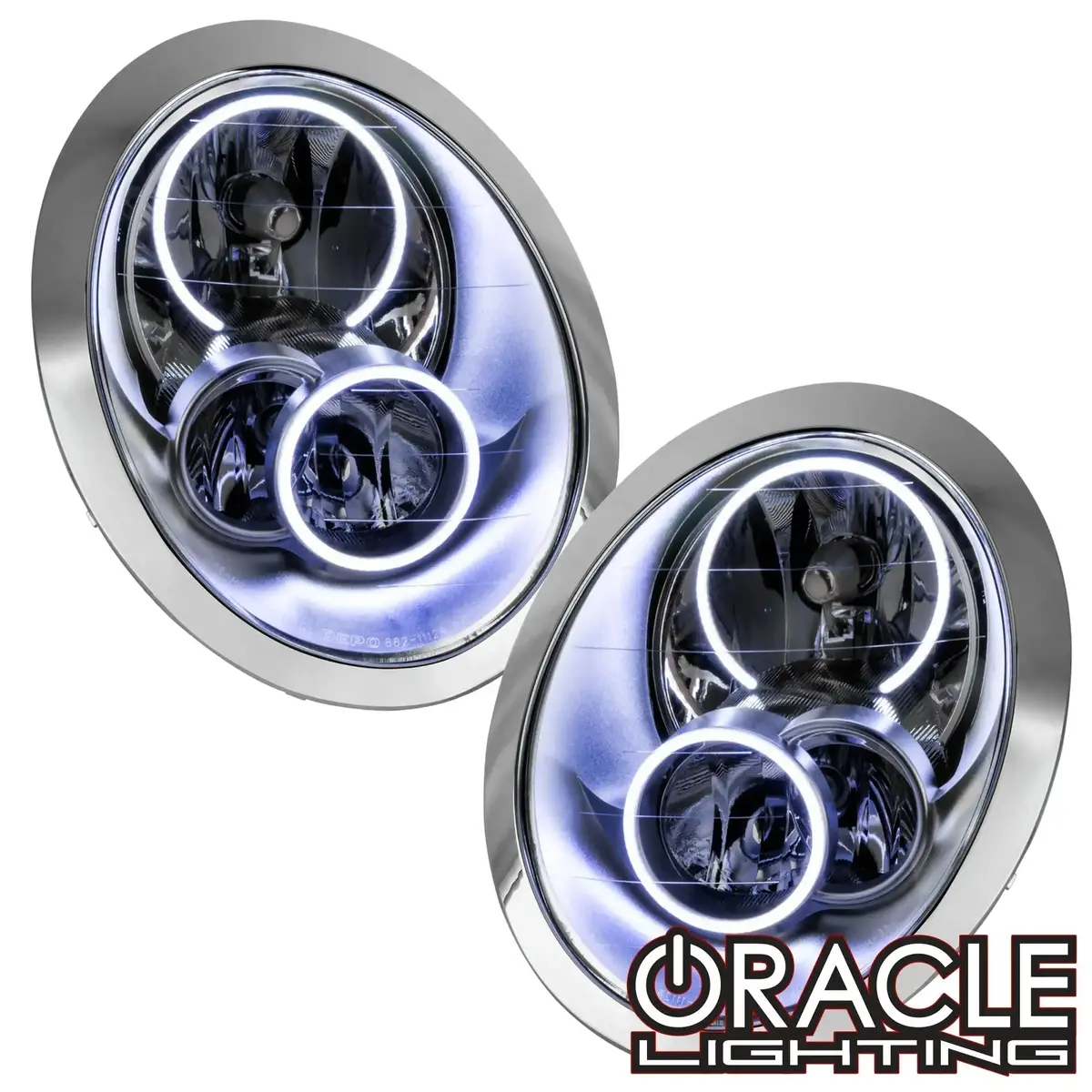Oracle Lighting 2005-2008 Mini Cooper/S Pre-Assembled Halo Headlights 1
