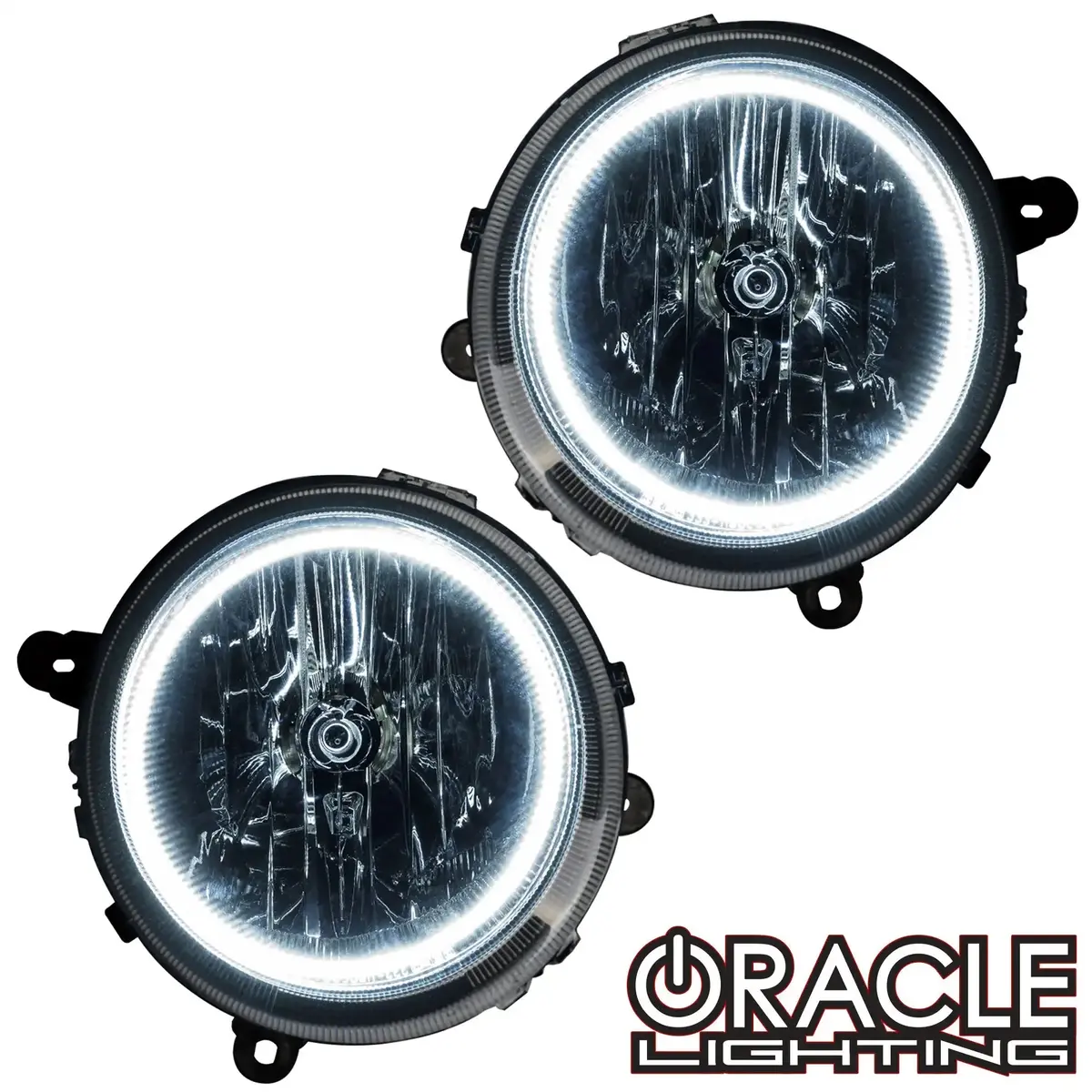 Oracle Lighting 2007-2016 Jeep Patriot Pre-Assembled Halo Headlights 1