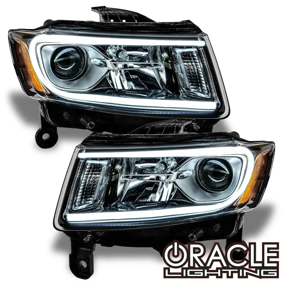 2014-2015 Jeep Grand Cherokee Pre-Assembled Headlights-Non Hid 1