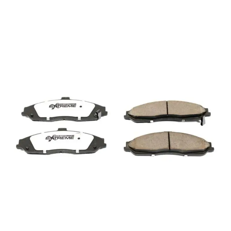 Power Stop 04-09 Cadillac Xlr Front Z26 Extreme Street Brake Pads W/Hardware 1