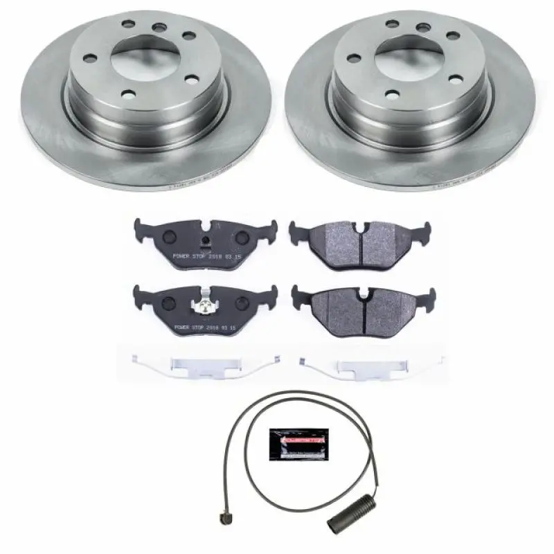 Power Stop 92-98 Bmw 318I Rear Track Day Brake Kit 1