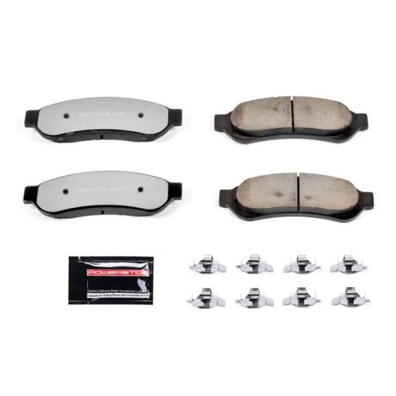 Power Stop 07-10 Ford F-250 Super Duty Rear Z36 Truck & Tow Brake Pads W/Hardware 1