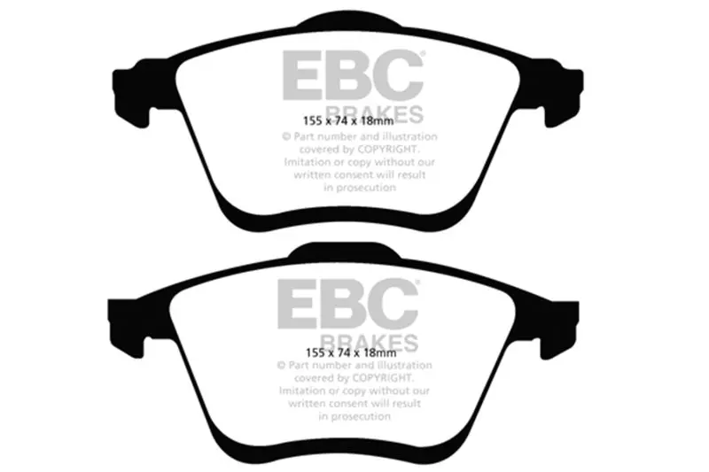 Ebc 06-09 Mazda 6 2.3 Turbo (Mazdaspeed) Ultimax2 Front Brake Pads 1