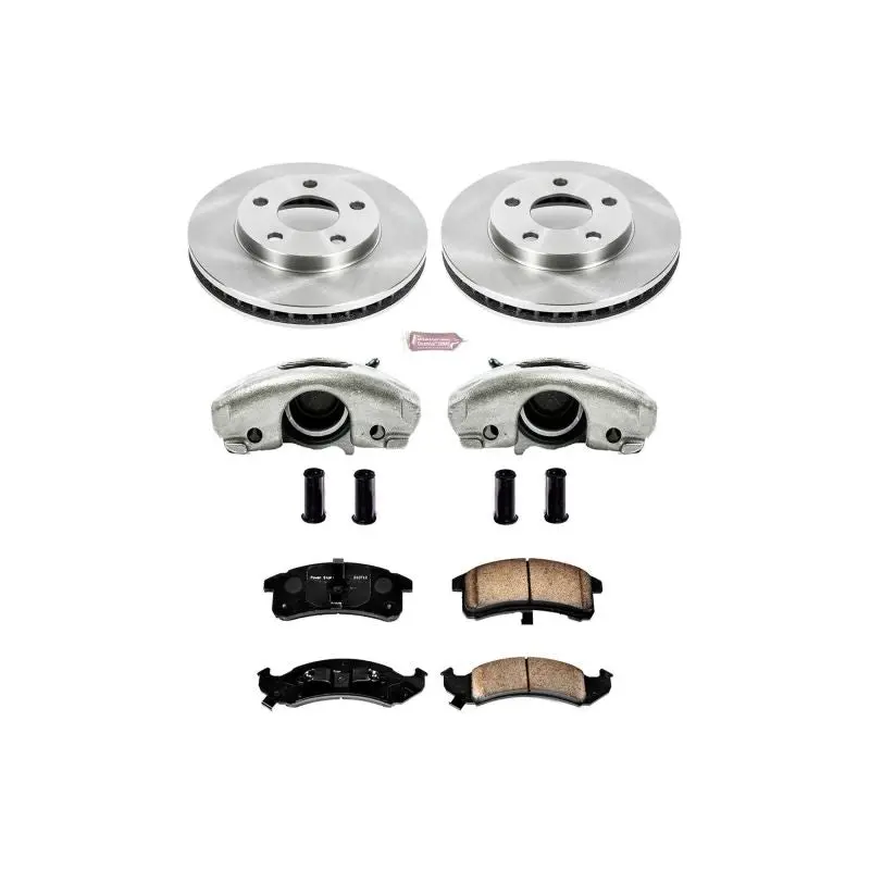 Power Stop 94-99 Buick Lesabre Front Autospecialty Brake Kit W/Calipers 1