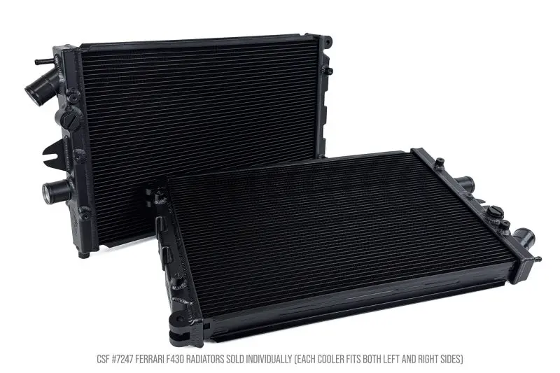Csf 05-09 Ferrari F430 High Performance All Aluminum Radiator - Left/Right 1