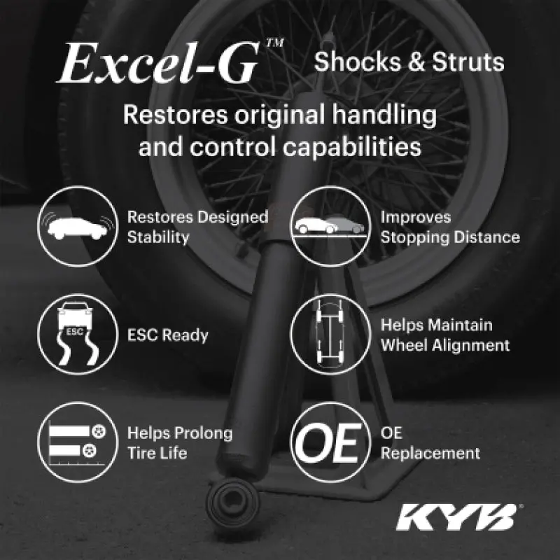 Kyb 22-24 Hyundai Tucson Awd 2.5L / 23-24 Tucson Hybrid 1.6L / Kia Sportage Awd Excel-G Shock - Rear 1