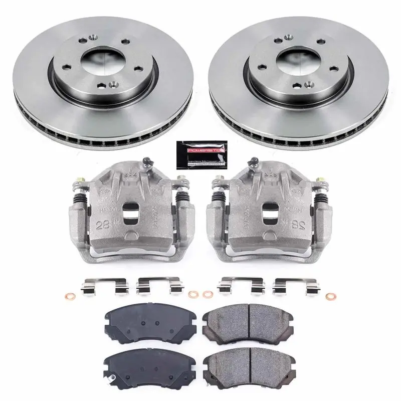 Power Stop 05-09 Hyundai Tucson Front Autospecialty Brake Kit W/Calipers 1